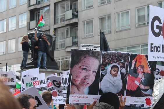 The BBC can't be ignoring this going on outside their window, can they?